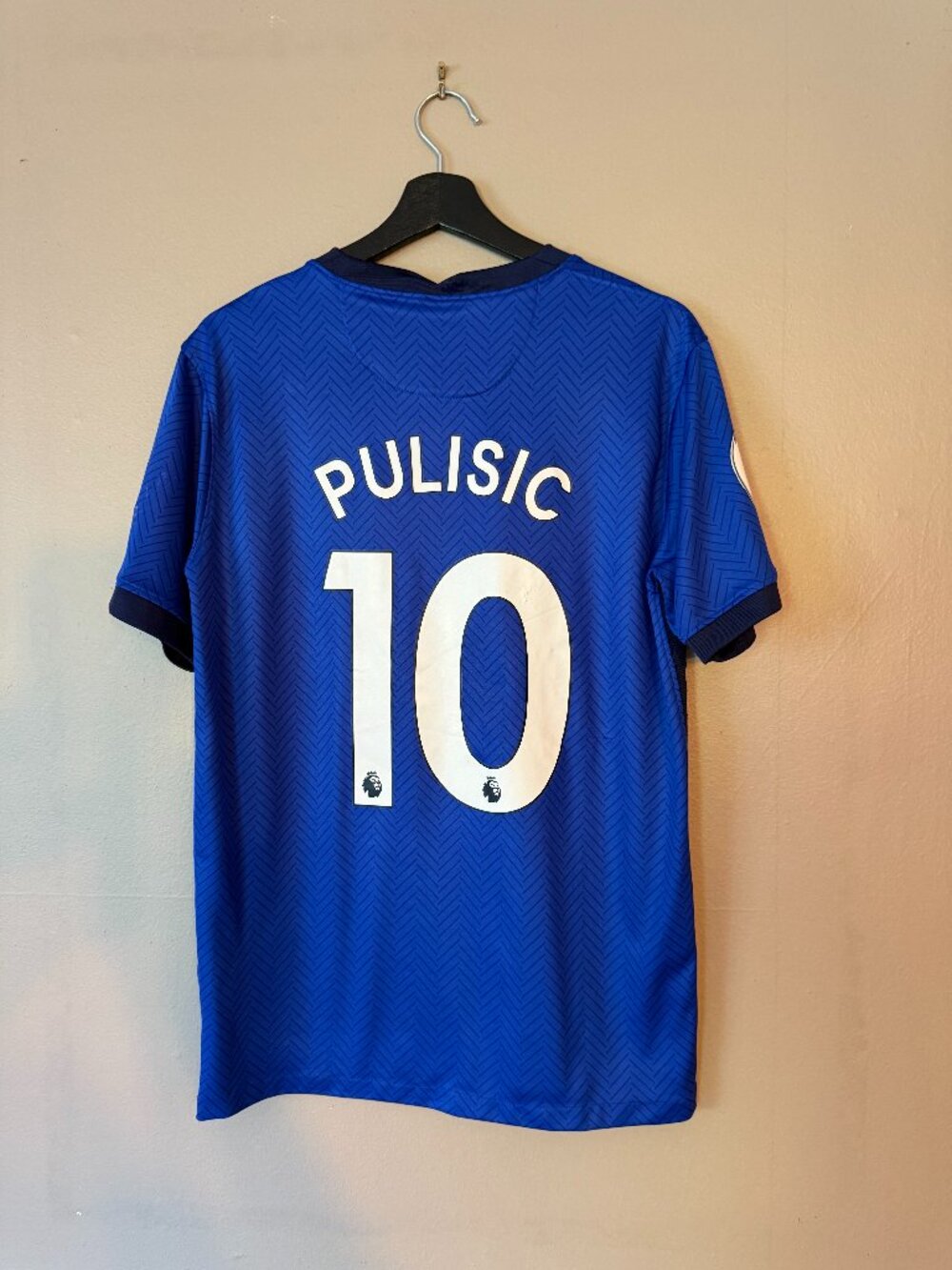 Chelsea FC Nike Pulisic #10 2020/21 Home Soccer Jersey Blue Men’s M